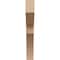 Ekena Millwork 3-inch W x 16-inch D x 22-inch H Monterey Rough Cedar Woodgrain TimberThane Knee Brace, Primed BRCUR03X16X22MONRCPR - alternate 3